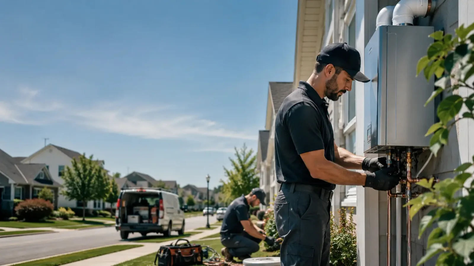 Tankless Water Heater Installation in Donie, TX